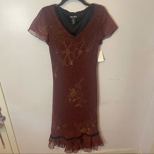Woman’s Flowery Dress